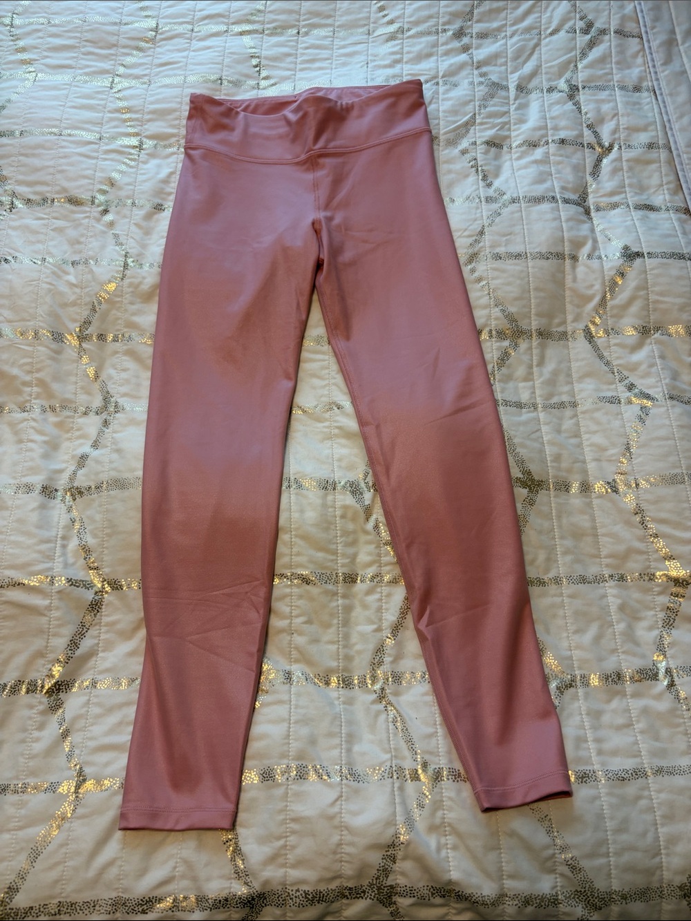 Athleta Girls Dusty Rose High-Waist Leggings